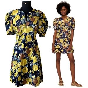 Sea New York • Ella • Floral Puff Sleeve Dress